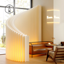 十八纸隔断假墙办公室挡板客厅遮挡新型隔板房间隔断墙餐厅纸屏风