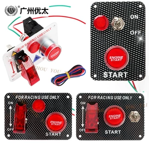 Avtomobil bir düyməli start açarı LED işıqlı
