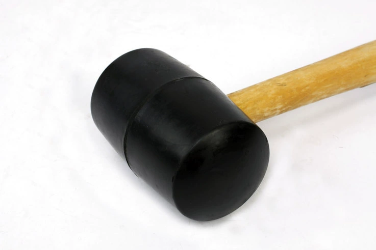 Деревянная рукоять молотка резиновый молоток, Installation hammer HA0216E, может выдавать дополнительные квитанции