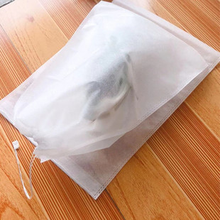 Wholesale spot non-woven bundle Pocket Sun white shoe bag shoe bag storage bag drawstring bag bag dust bag