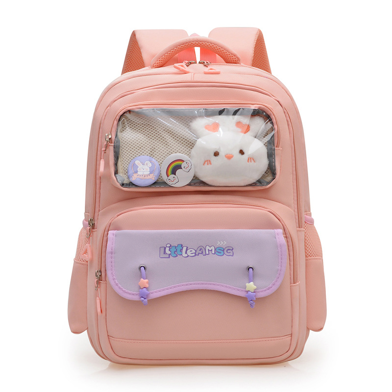 Bolsa infantil para reducir la carga 45 o 56 grados bolsas escolares de estudiantes primarios nueva mochila transpirable de gran capacidad para niños niñas