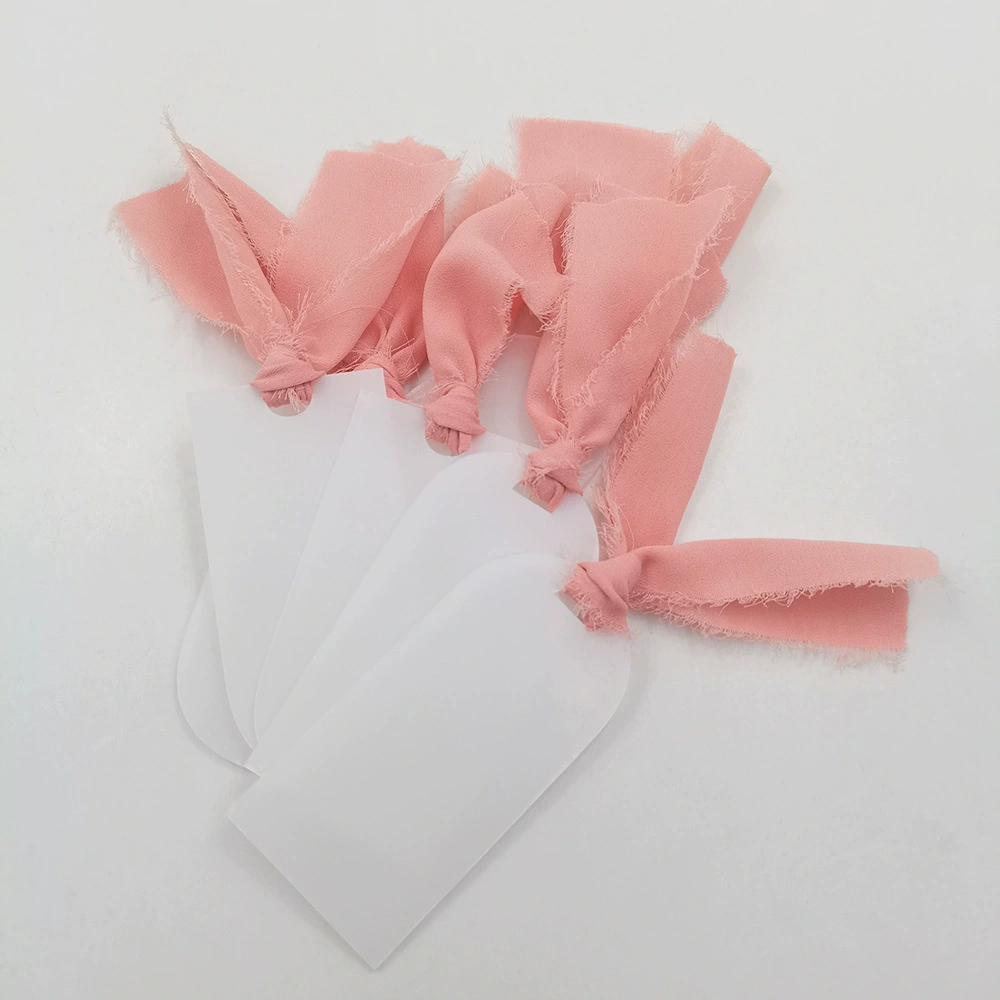 Трансграничные акриловые пустые арочные ленты свадебные сиденья этикетки для вечеринок День Святого Валентина украшения стола закладки