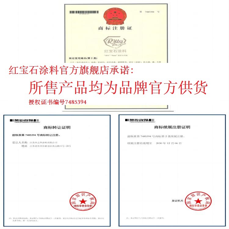 商标注册转让续费拼图