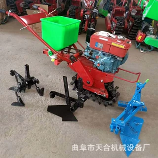 履带大棚内作业耕整小型微耕机 柴油微耕机 手扶菜园旋耕机