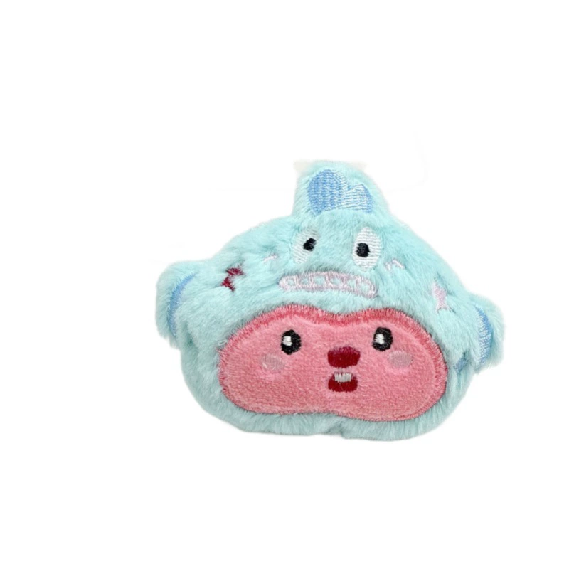 Плюшевая бобровая игрушка-аксессуар, мультяшный Sanrio, полуфабрикат для DIY-украшений, для одежды, носков, чехлов для телефонов