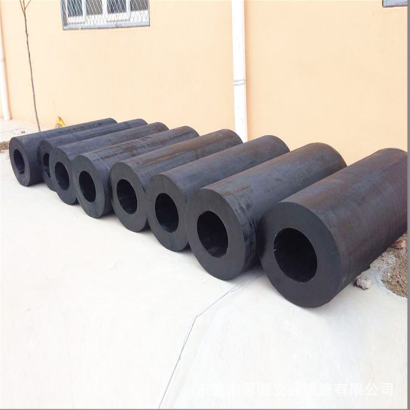 北海船舶防撞橡胶护舷码头圆型防撞护舷 广西O800安全橡胶防撞条