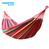 Adandyish ADandi single -person double -person thick canvas color strip suspension outdoor autumn Qianye camp sleeps