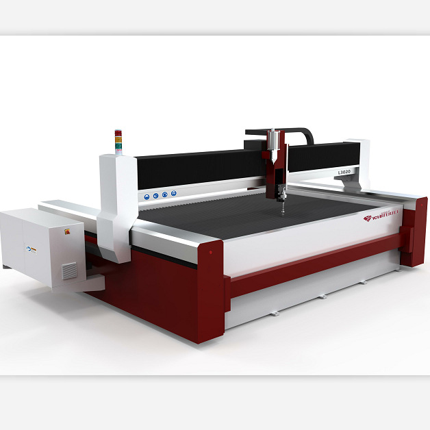 无锡永昌金属玻璃石材45°切割3D五轴数控高压水切割机