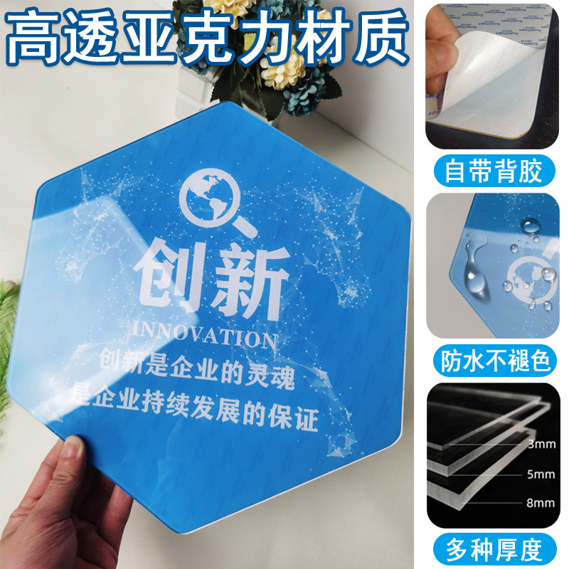 企业办公室文化墙贴团队激励标语装饰画形象背景墙面2025新款流行