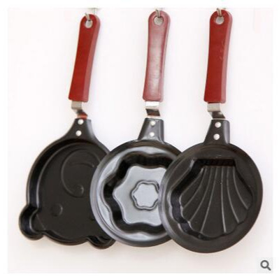 Mini heart-shaped omelette pan non-stick pan small frying pan omelette pan mold creative Korean breakfast pan