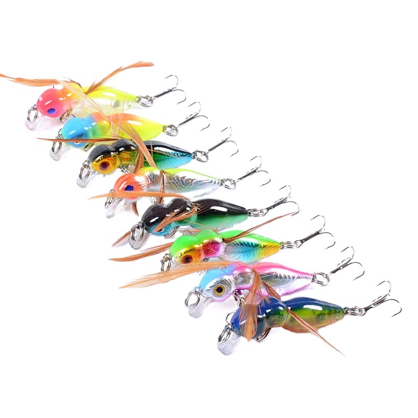 Luya cebo hormiga insecto Mino imitación cebo micro 4,5 cm/3,4G sumergido cebo duro cebo falso cebo de pesca fábrica al por mayor