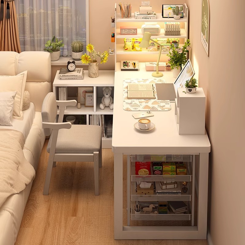 Escritorio de esquina, escritorio de escritorio en forma de L.