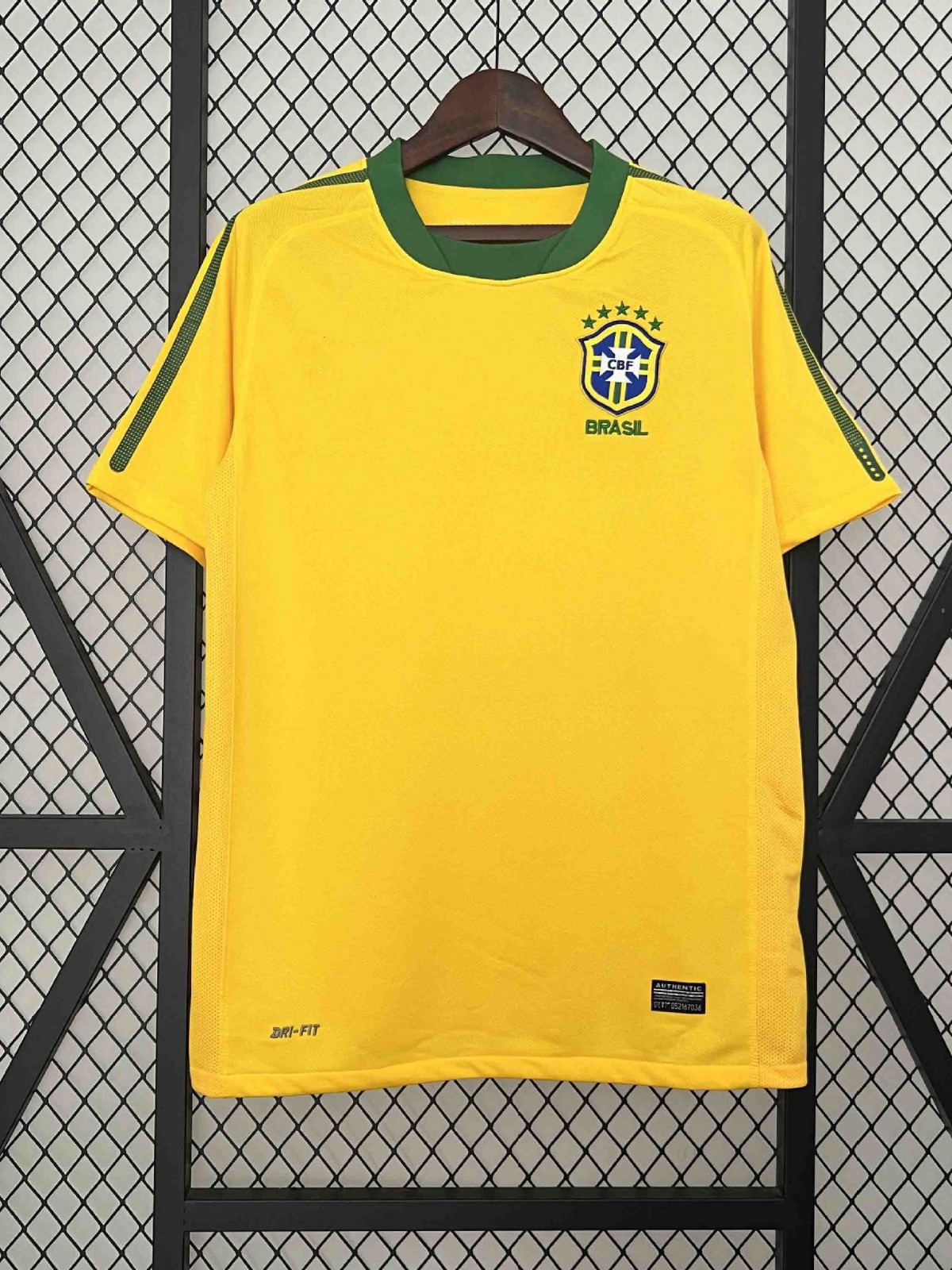 Camiseta de fútbol tailandesa retro Selección nacional Brasil Francia Argentina Portugal Camiseta de manga corta al por mayor Número de impresión