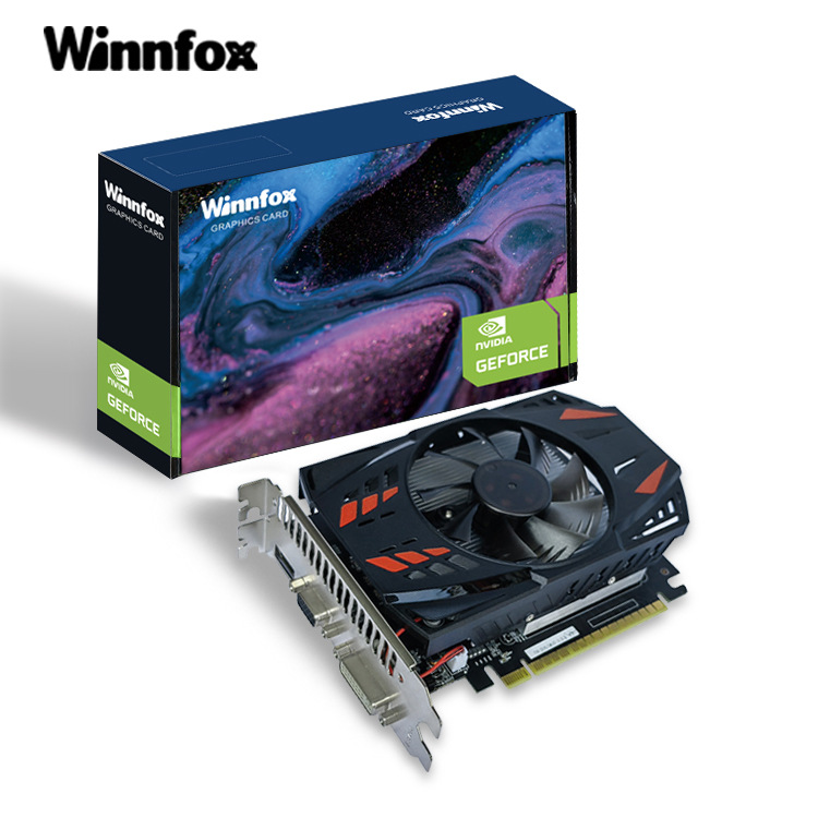 Brand New Gtx750Ti 4g Ddr5 Office Gaming Graphics Card Fidelity 750 Graphics Card Hdmi+Vga+Dvi