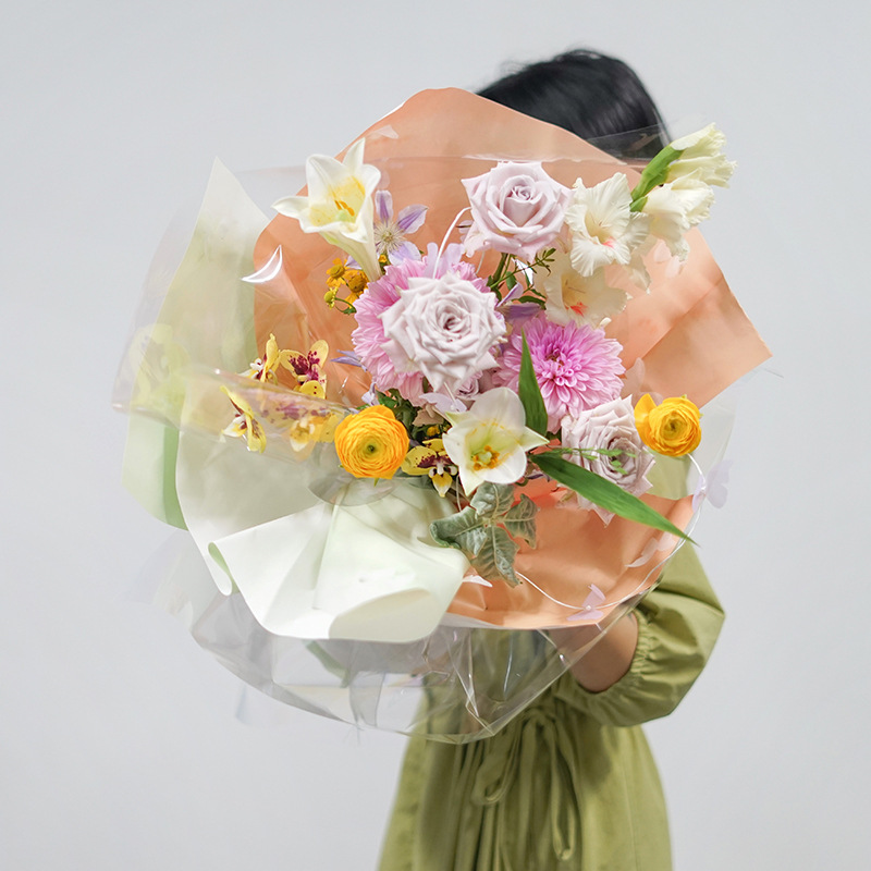 Flor fresca holandesa ramo preservativo flor extensor agua agente de bloqueo tienda de flores solución de nutrientes