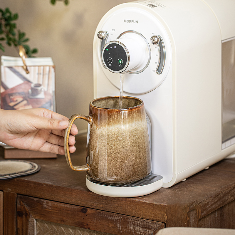 Exportación transfronteriza horno retro taza de té de gran capacidad taza de regalo de cerámica regalo de cumpleaños hombre al por mayor