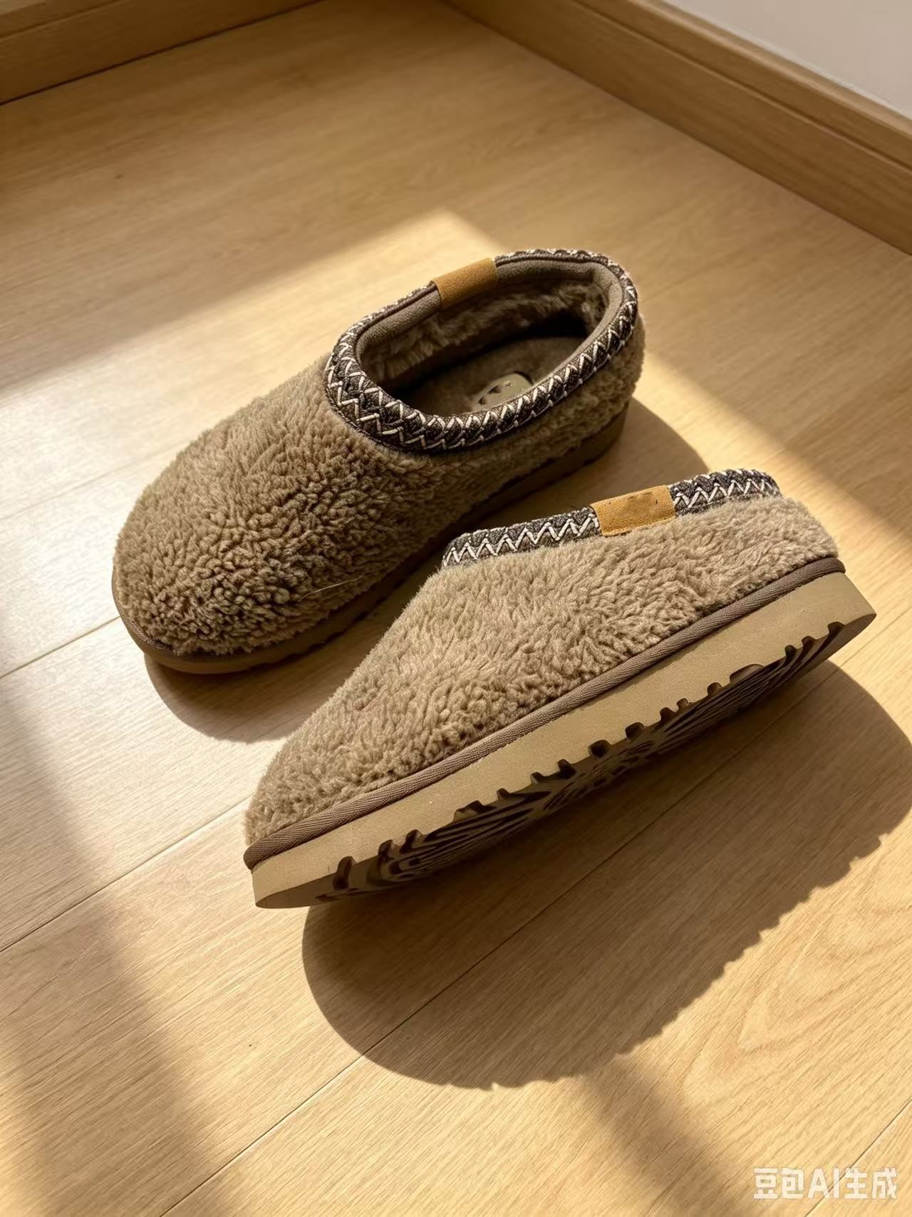 Botas de Nieve Bajas para Mujer de Piel de Vaca y Mezcla de Lana, Antideslizantes y Térmicas, para Uso Diario