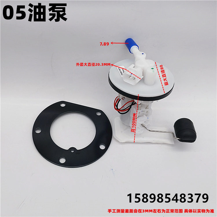 Suitable for Honda, Haojue, Suzuki, Yamaha, Lifan, Zongshen, Qianjiang electric-injection scooter gasoline pump fuel pump