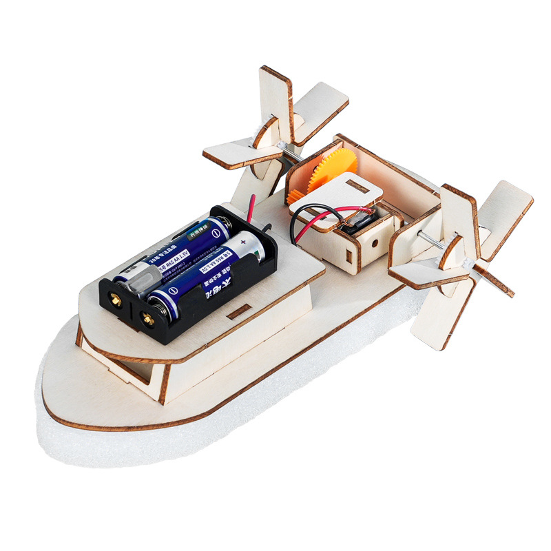 パドルボート木製技術少量生産児童生徒手作り DIY パズル科学実験教材材料