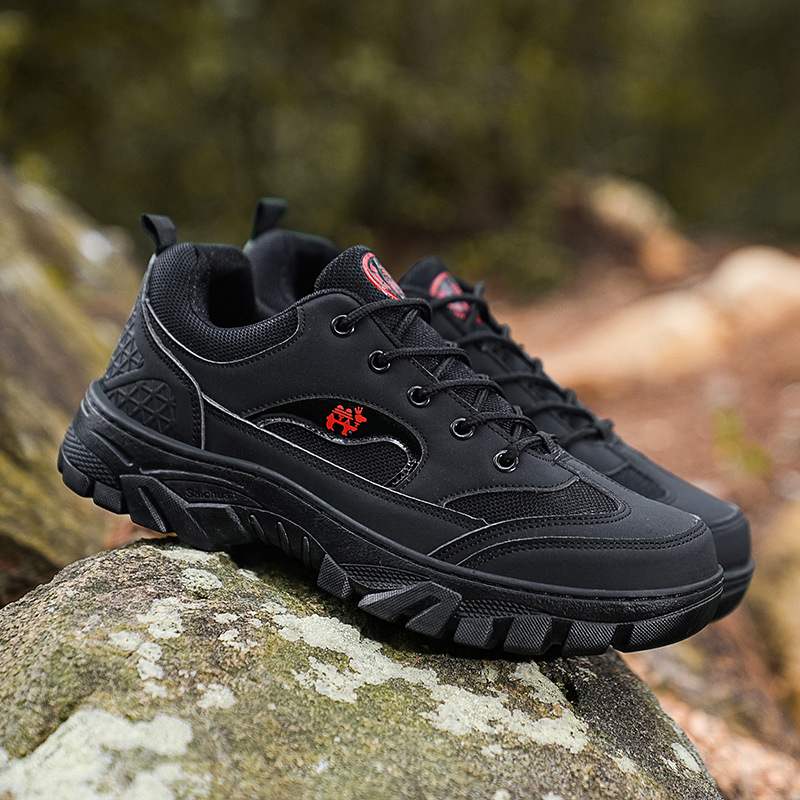2023 nuevo otoño antideslizante inferior suave zapatillas casual estilo coreano de moda impermeable montañismo Protección Laboral zapatos de los hombres