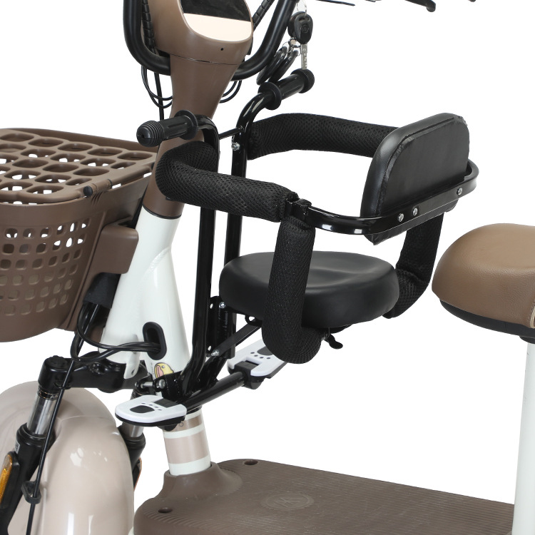 Battery car universal baby seat electric car child safety mount scooter child stool free binding chair