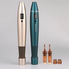 New F6S Electric Microneedle Head 12 Pins 36 Pins 42 Pins Brown Connector Microneedle Round Crystal Square MTS Microneedle Head