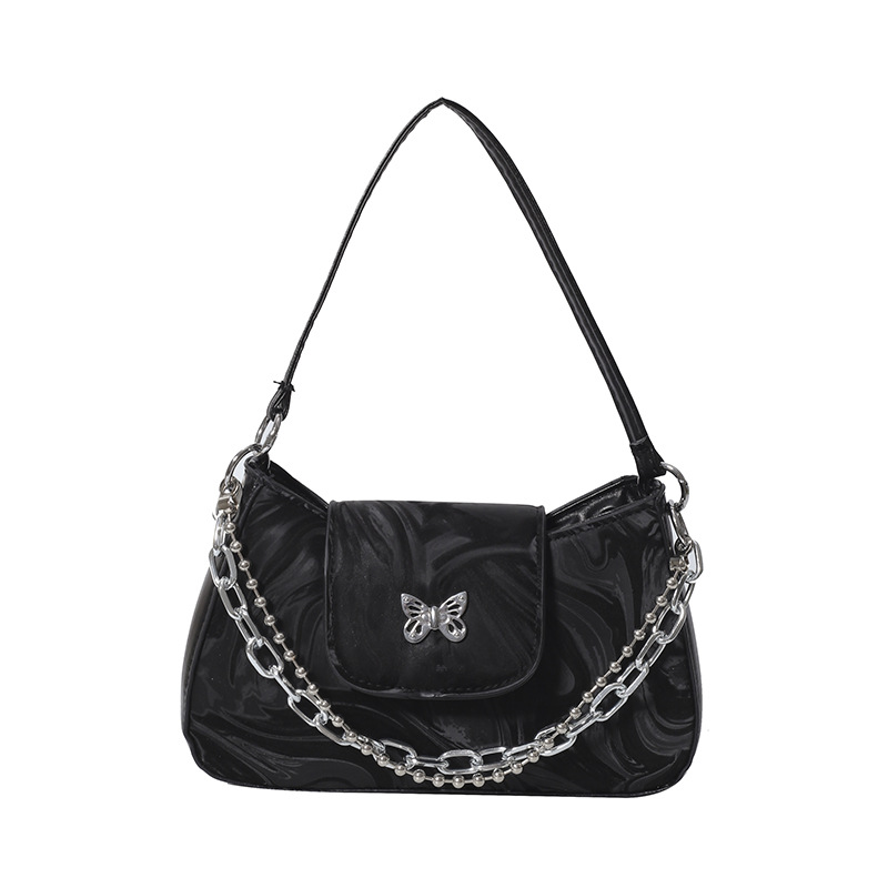 Bolsos debajo de las axilas para mujeres 2024 nuevo estilo francés nicho de alto nivel cadena de estilo extranjero bolso de hombro bolso pequeño explosivo