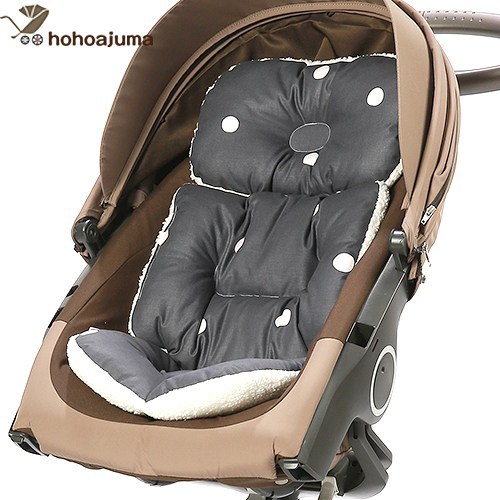 Cross-Border Popular Korean Style Baby Stroller Pure Cotton Pad Children's Pad Stroller Cotton Pad Winter Warm Cushion for All Seasons