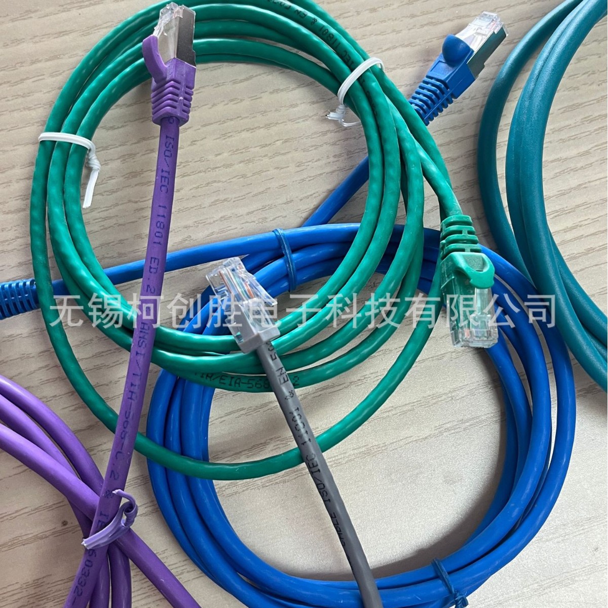 CAT5E,U/FTP,#28*4P,PVC,蓝色