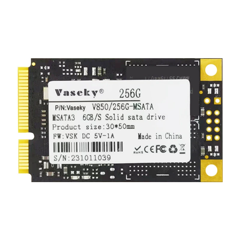 Вазки MSATA3 512Г SSD 256Gmini1.8 Ноутбук Рекламная машина Промышленный компьютер