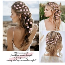 儿童盘发发扣小女孩可爱发夹公主超仙豆豆扣夹小花朵抓夹头饰发饰