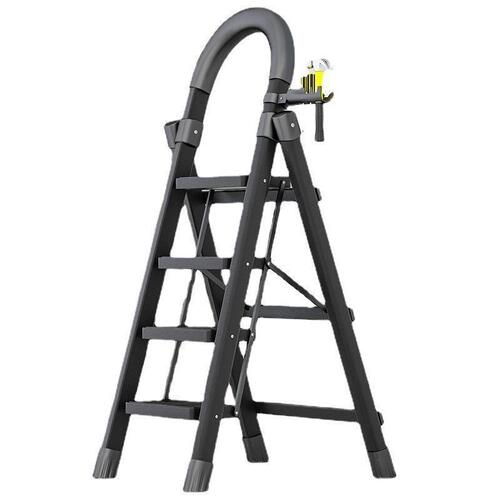 Ladder household thickened folding ladder indoor herringbone multi-functional four-five step ladder portable lightweight mobile floor escalator