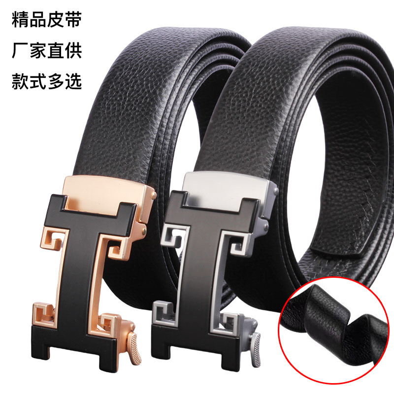 Leather belt