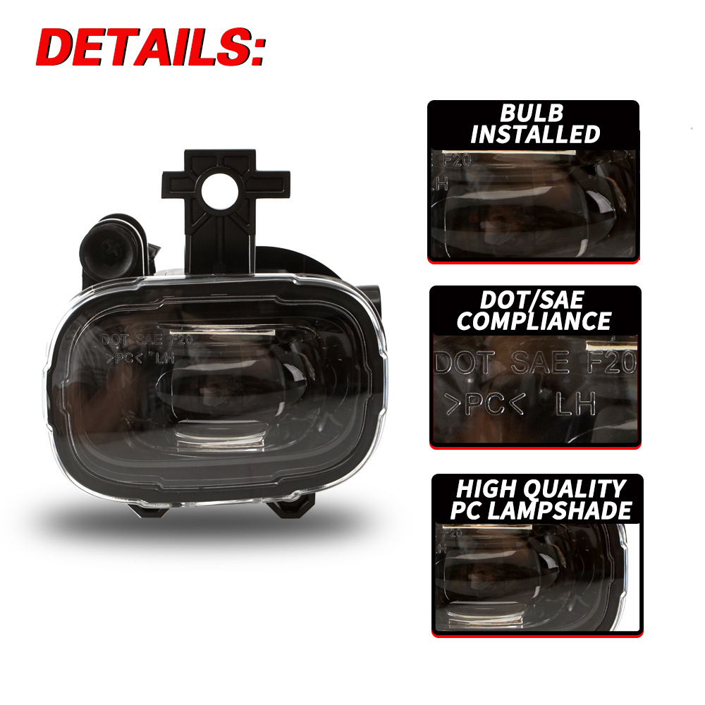 Aplicable a Nissan 2021 nuevo JINK / KICKS conjunto de lámpara de niebla delantera LED luz diurna piezas de modificación de lámpara de barra delantera