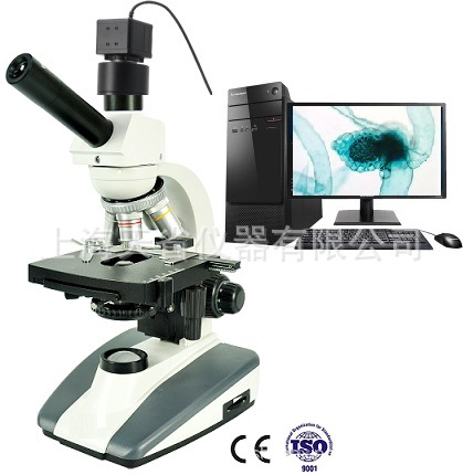 生物显微镜 XSP-5C 、、高档单目生物显微镜、电子生物显微镜