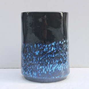 New Chinese Style Ceramic Stool Soft Design Drum Stool Side Tables Sitting Pier Decorative Chair Marble Pattern Dressing Shoes Changing Round Stool