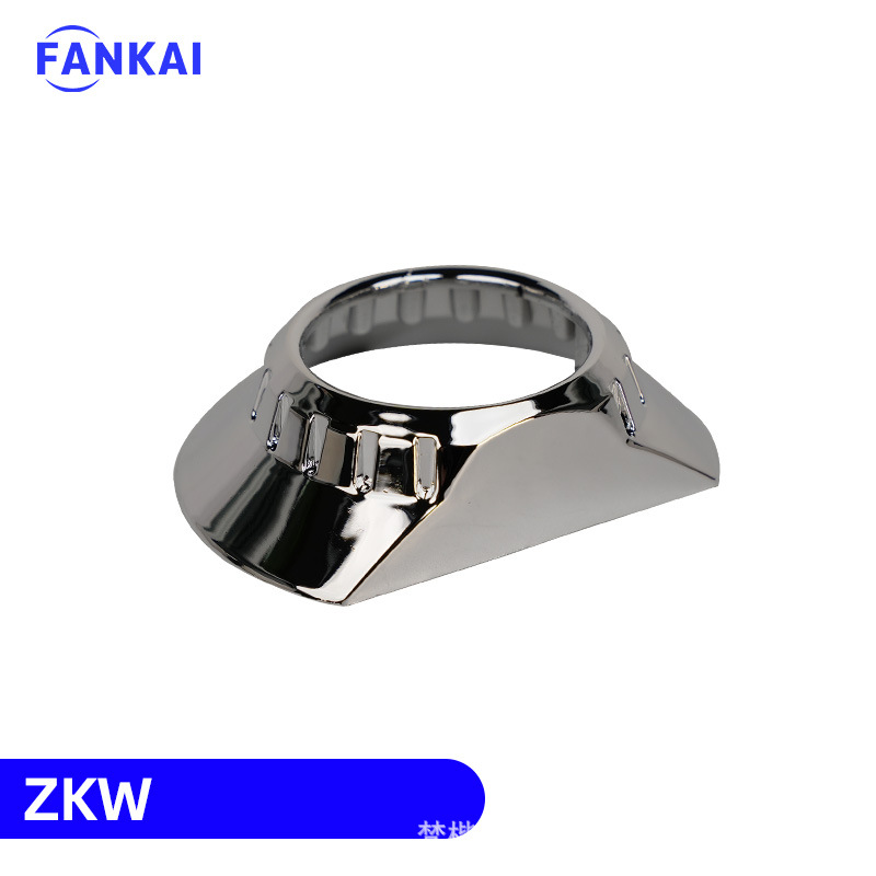 Lentes de doble luz LED 3 2.5 pulgadas 2 pulgadas 1.8 pulgadas cubierta de decoración Q5 cubierta especial plateada