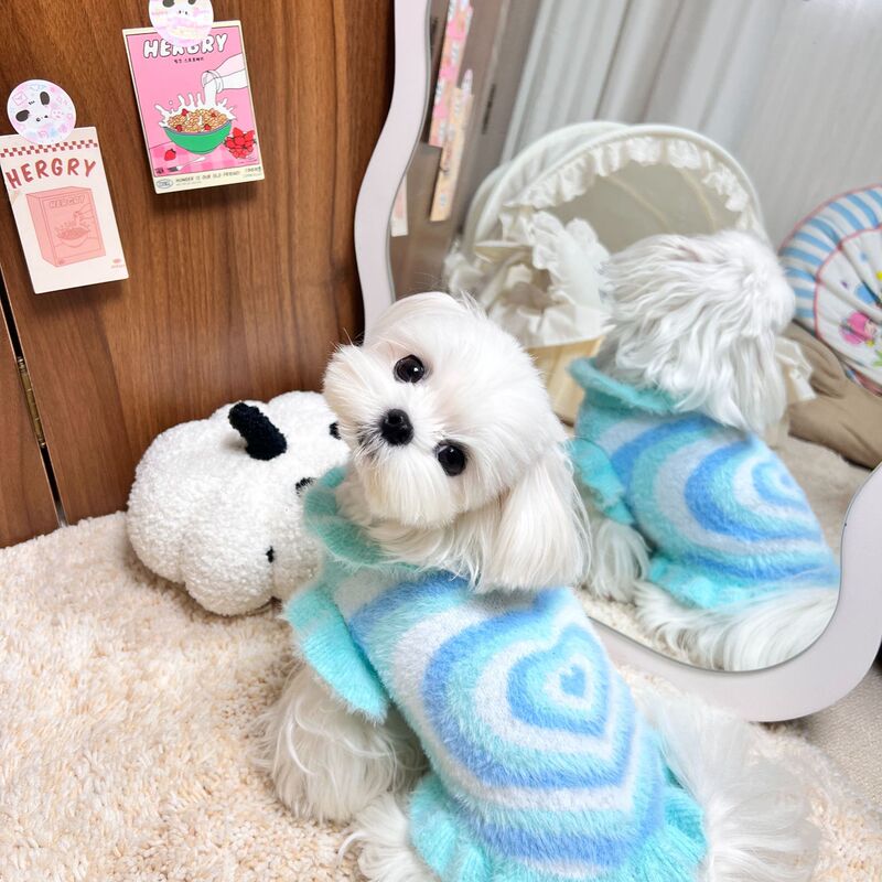 宠物狗狗猫咪衣服2025秋冬新品中小型犬貂绒针织毛衣跨境工厂现货|undefined