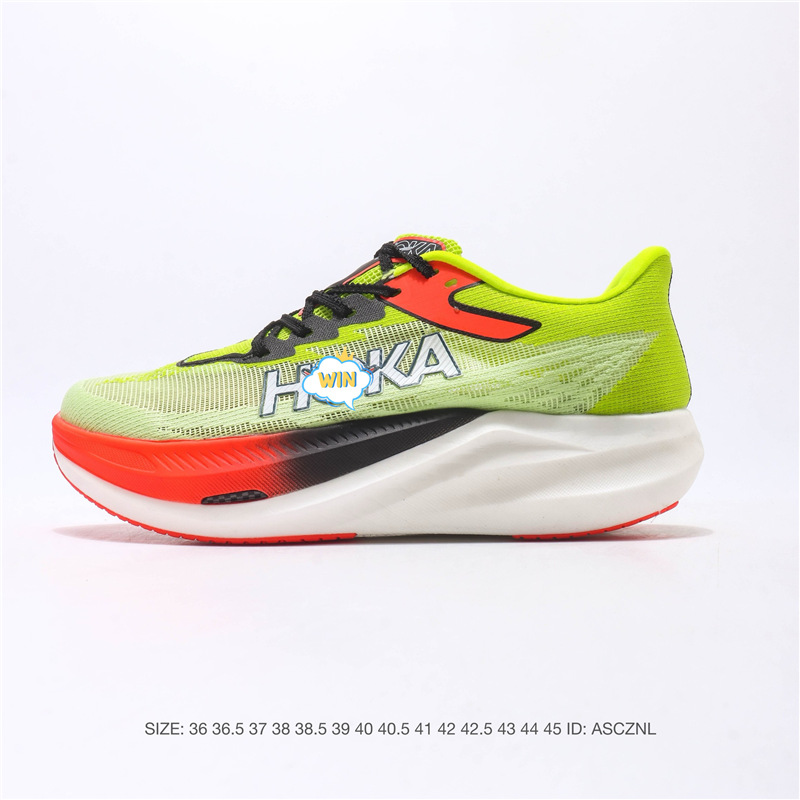 Putian shoes HOKA men's and women's Rocket X 3 lightweight breathable cushioned carbon plate racing marathon road shoes