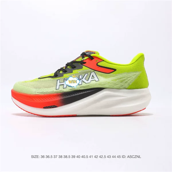 Putian shoes HOKA men's and women's Rocket X 3 lightweight breathable cushioned carbon plate racing marathon road shoes