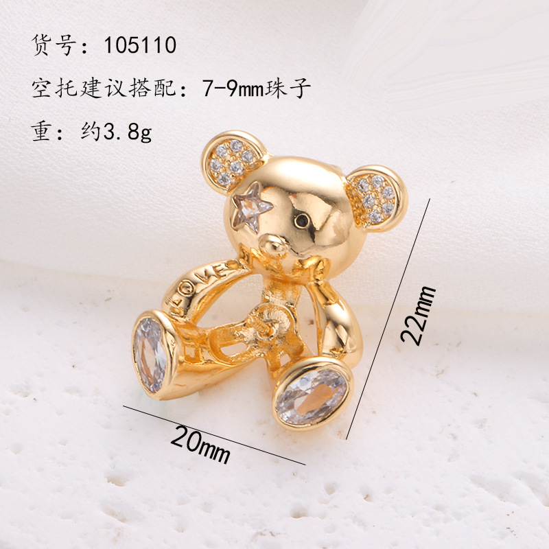 Golden, with little bears