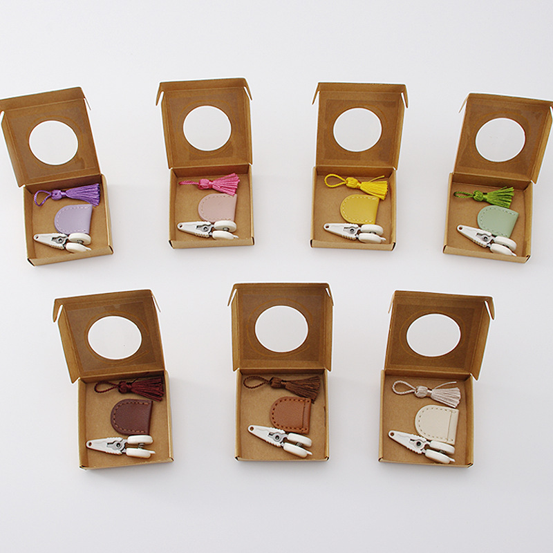 跨境爆品 日式迷你小剪刀豆丁剪 超小mini剪手工线头剪 纸盒装11g