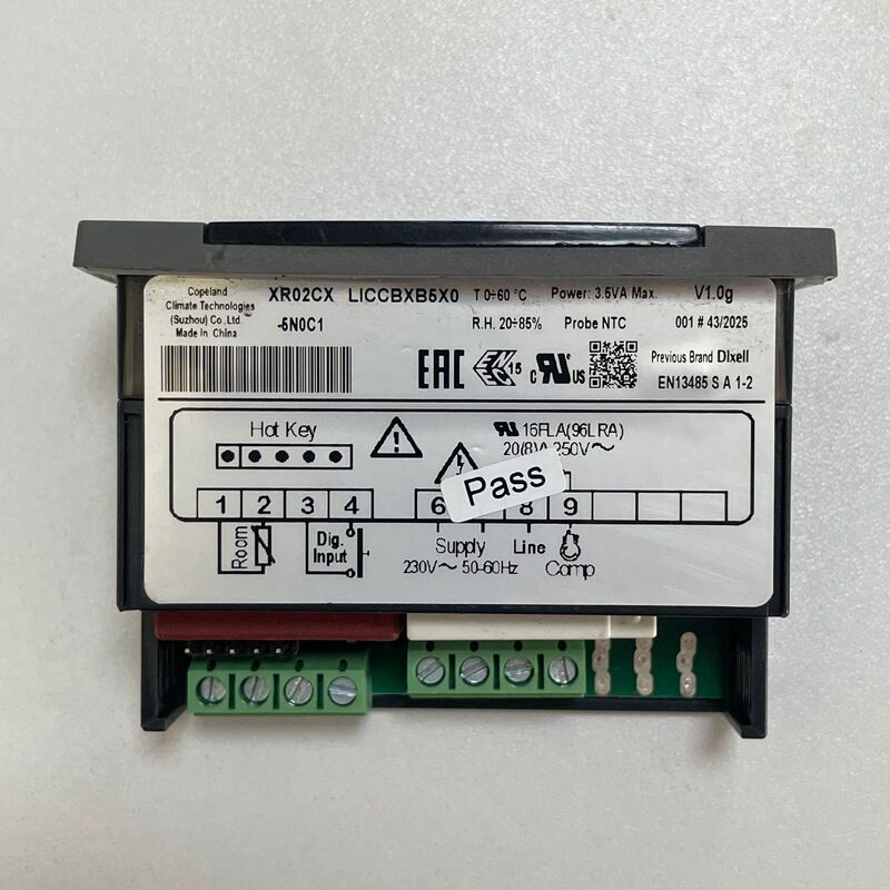 Microcomputer intelligent electronic digital display thermostat central air conditioning refrigerator temperature controller regulator XR02CX-5N0C1 Microcomputer intelligent electronic digital display thermostat central air conditioning refrigerator temperature controller regulator XR02CX-5N0C1