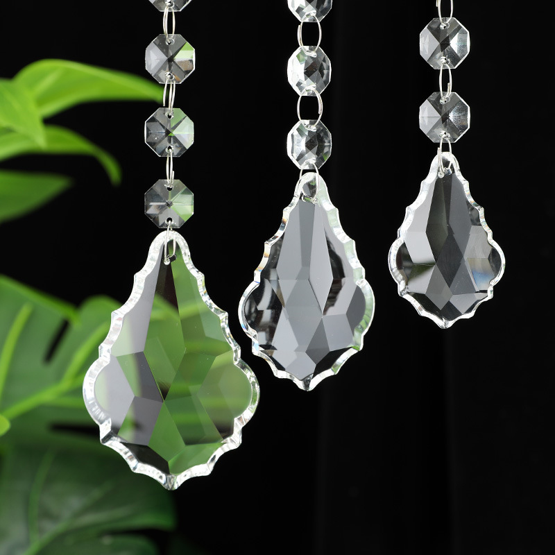 家居灯饰挂饰配件水晶珠帘挂件 欧式吊灯水晶挂件工艺品厂家批发