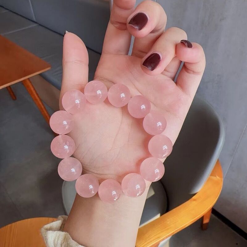 8A Grade Gift Box Wholesale Manufacturer Pink Crystal Bracelet for Attracting Love, Best Friend Gift, Valentine's Day