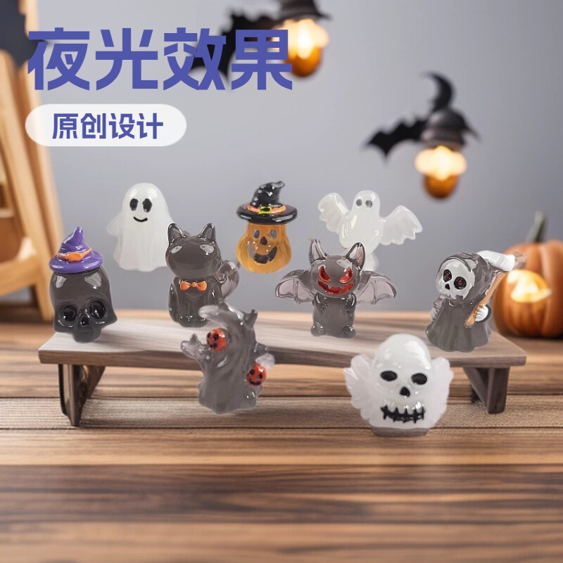 Cross-Border Halloween Pumpkin Tree Monster Sculpture Home Outdoor Courtyard Decoration Crafts Ornaments