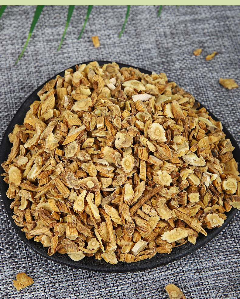 Qin Jiao Slices (Gentiana macrophylla) — Dried Large-Leaf Gentian Root, Unsulfured 500g specifications