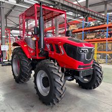 跨境出口旋耕机定制四轮拖拉机大泵直喷轮式耕地机厂家