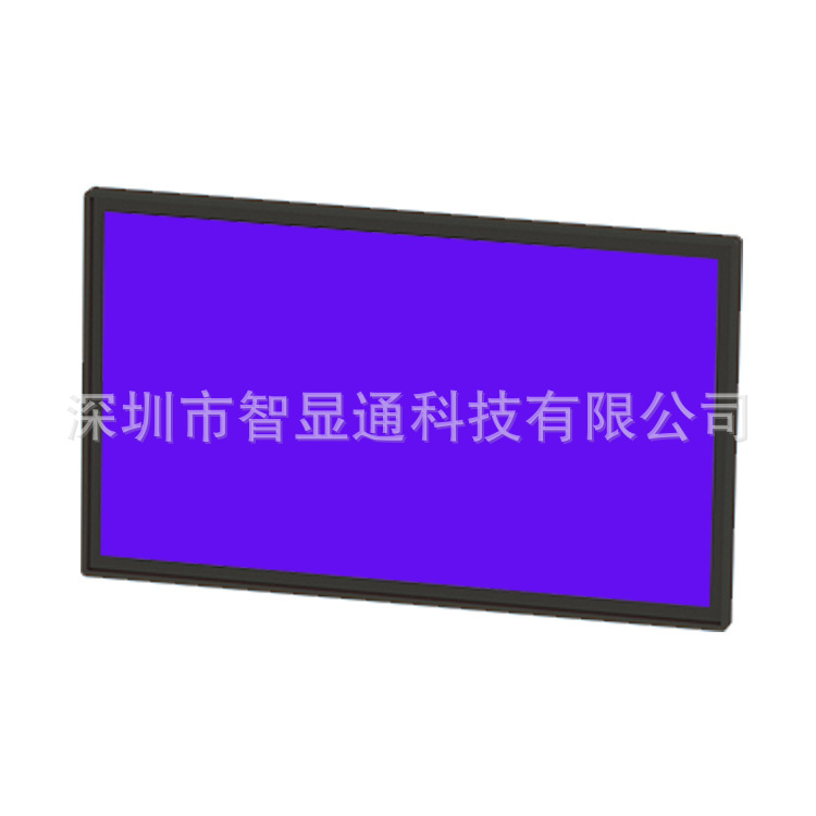 43寸黑色智能PC展示商用网络广告机壁挂式红外触摸液晶显示器