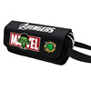 Double-layer capacious pencil case with zipper for elementary school students, Marvel, Captain America